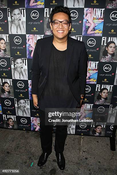 Daniel Nguyen attends the Flaunt Magazine And AG Celebrate The LA launch Of The CALIFUK Issue At The Hollywood Roosevelt at Hollywood Roosevelt Hotel...