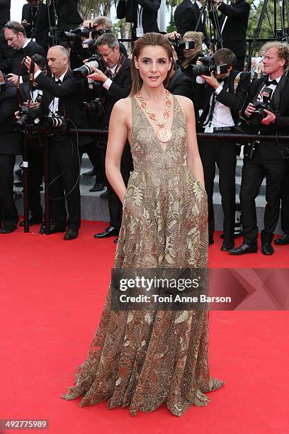 Clotilde Courau attends the "The Search" Premiere at the 67th Annual Cannes Film Festival on May 21, 2014 in Cannes, France.
