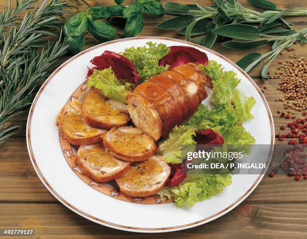 What Is Rabbit Roulade 373 Stuffed Roulade Stock Photos, High-Res Pictures, and Images - Getty ...