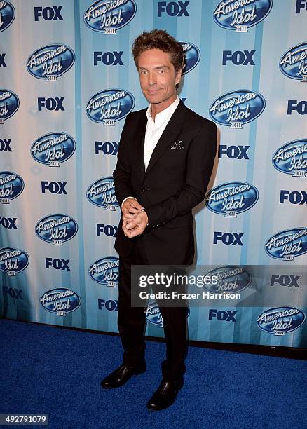 Musician Richard Marx poses in the press room during Fox's "American Idol" XIII Finale at Nokia Theatre L.A. Live on May 21, 2014 in Los Angeles,...