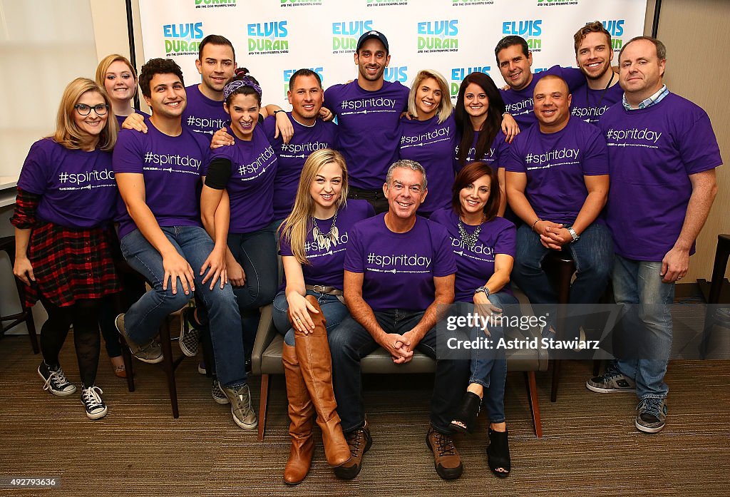 "The Elvis Duran Z100 Morning Show" Supports GLAAD's Annual Spirit Day