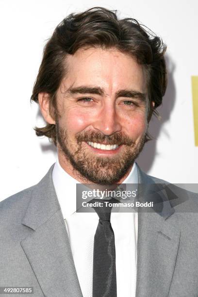 Actor Lee Pace attends the AMC's new series "Halt And Catch Fire" Los Angeles premiere held at the ArcLight Cinemas on May 21, 2014 in Hollywood,...