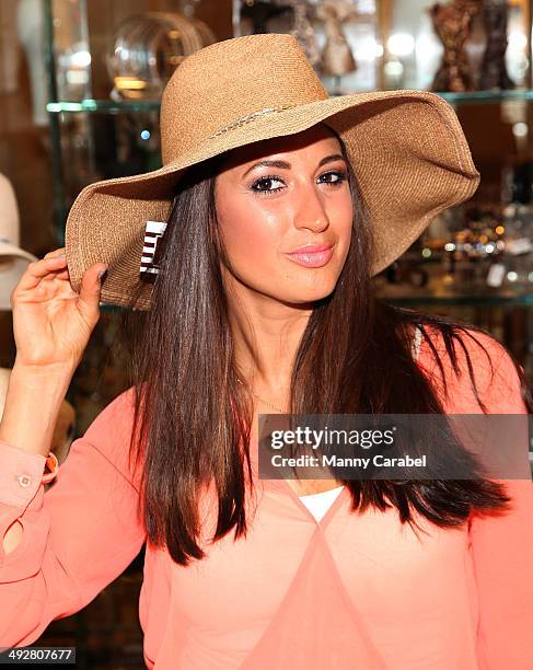 Amber Marchese attends the "Momstrology" book launch party at Henri Bendel on April 22, 2014 in New York City.