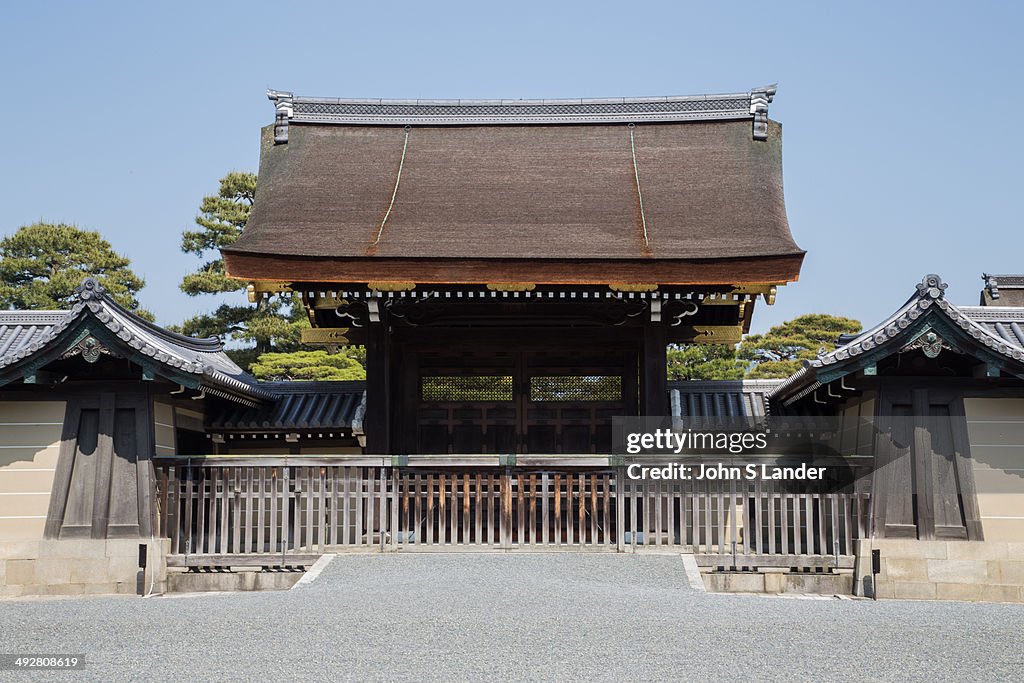 The Kyoto Imperial Palace or Kyoto Gosho used to be the...