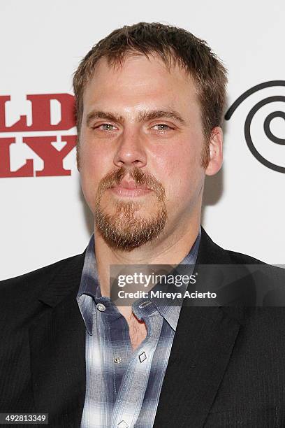 Director Jim Mickle attends "Cold In July" screening at Solar One on May 21, 2014 in New York City.