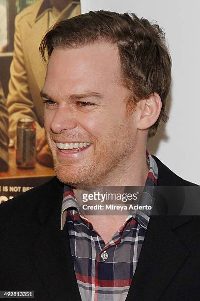 Michael C. Hall attends "Cold In July" screening at Solar One on May 21, 2014 in New York City.
