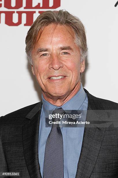 Actor Don Johnson attends "Cold In July" screening at Solar One on May 21, 2014 in New York City.