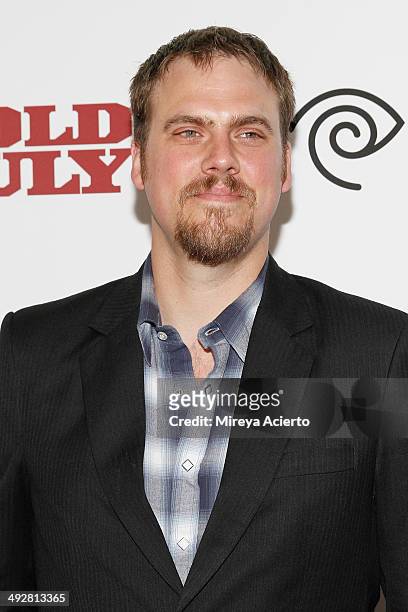 Director Jim Mickle attends "Cold In July" screening at Solar One on May 21, 2014 in New York City.