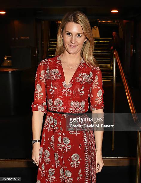 Lady Kinvara Balfour attends IWC Schaffhausen's private screening of "The Lobster" in celebration of the British Film Institute at the Regent Street...