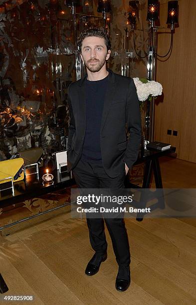 David Koma attends the Frieze Dinner hosted by Mugler for their handbag line launch at Rosewood London on October 15, 2015 in London, England.