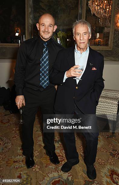 Director Steven Hoggett and Burt Bacharach attend the press night after party for "Close To You: Bacharach Reimagined" at The Haymarket Hotel on...