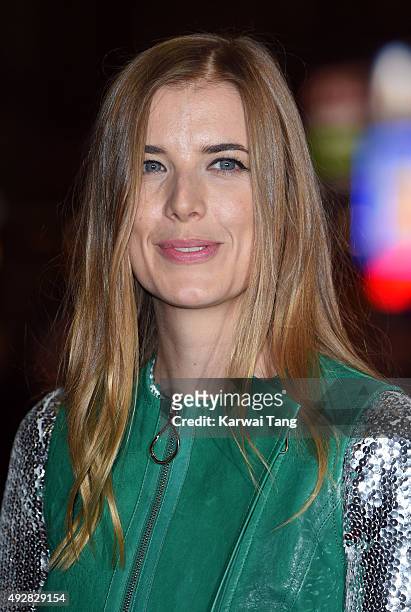 Agyness Deyn attends a screening of "Sunset Song" during the BFI London Film Festival at Vue West End on October 15, 2015 in London, England.