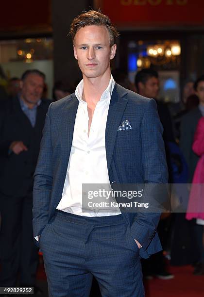 Jack Greenlees attends a screening of "Sunset Song" during the BFI London Film Festival at Vue West End on October 15, 2015 in London, England.