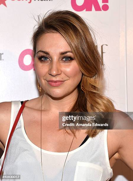 Actress Kate Jenkinson arrives OK! Magazine's "So Sexy" LA Event at Lure on May 21, 2014 in Hollywood, California.