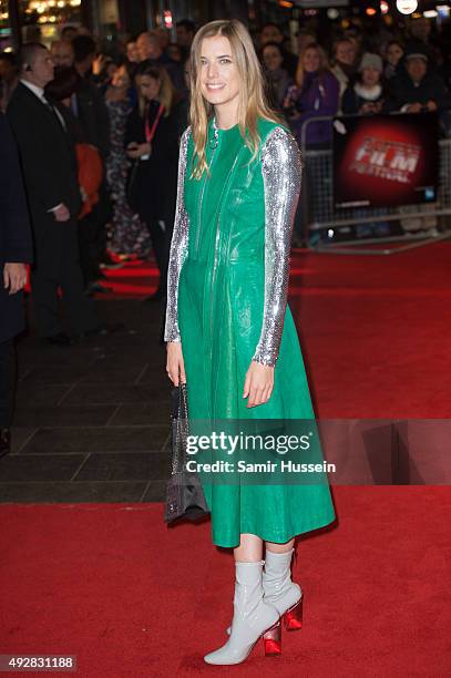 Agyness Deyn attends a screening of "Sunset Song" during the BFI London Film Festival at Vue West End on October 15, 2015 in London, England.