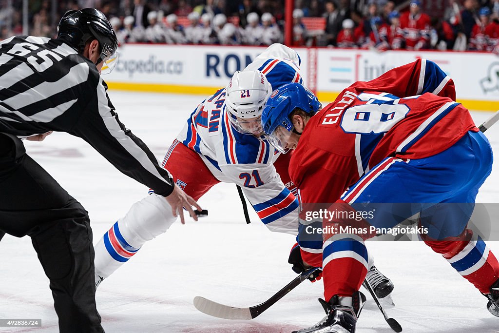 New York Rangers v Montreal Canadiens