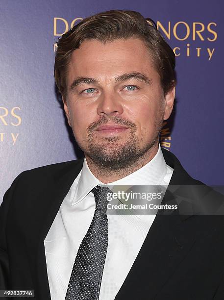 Leonardo DiCaprio attends the DGA Honors 2015 Gala on October 15, 2015 in New York City.