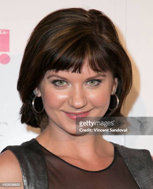 Actress Natasha Leigh attends OK! Magazine's "So Sexy" LA event at Lure on May 21, 2014 in Hollywood, California.