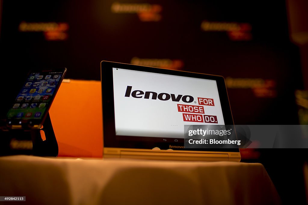 Lenovo Group Ltd. Chairman And CEO Yang Yuanqing Attends Annual Results News Conference