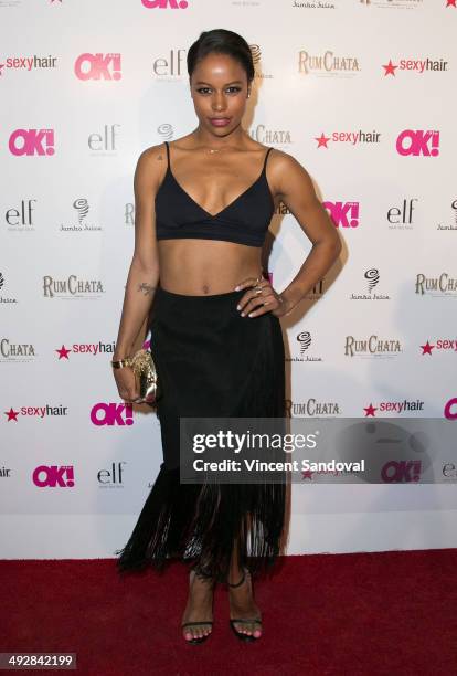 Actress Taylour Paige attends OK! Magazine's "So Sexy" LA event at Lure on May 21, 2014 in Hollywood, California.