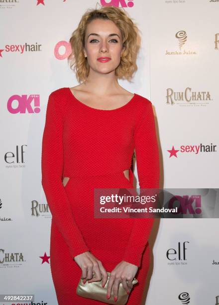 Actress Ashlynn Yennie attends OK! Magazine's "So Sexy" LA event at Lure on May 21, 2014 in Hollywood, California.