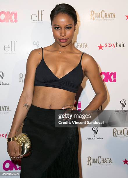 Actress Taylour Paige attends OK! Magazine's "So Sexy" LA event at Lure on May 21, 2014 in Hollywood, California.