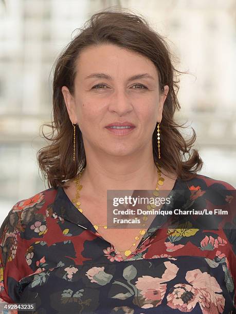 Director, Actress Noemie Lvovsky attends the "Short Films Jury" Photocall at the 67th Annual Cannes Film Festival on May 22, 2014 in Cannes, France.