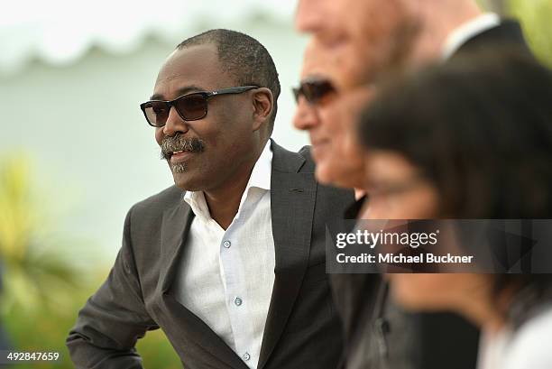 Director Mahamat Saleh Haroun attends the Short Films Jury photocall during the 67th Annual Cannes Film Festival on May 22, 2014 in Cannes, France.