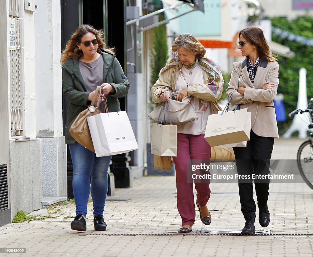 Celebrities Sighting In Madrid - May 21, 2014