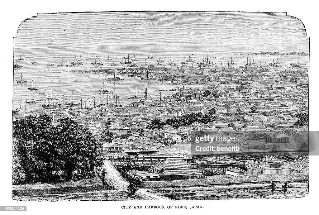 City And Harbour Of Kobe