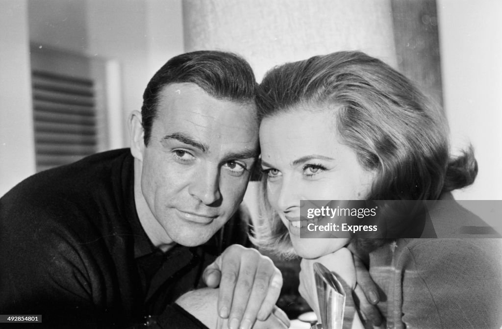 Sean Connery And Honor Blackman