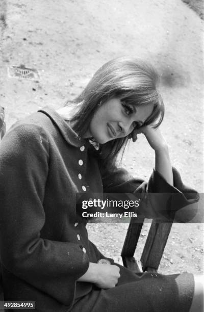 Portrait of actress Gabriella Licudi, 1964.