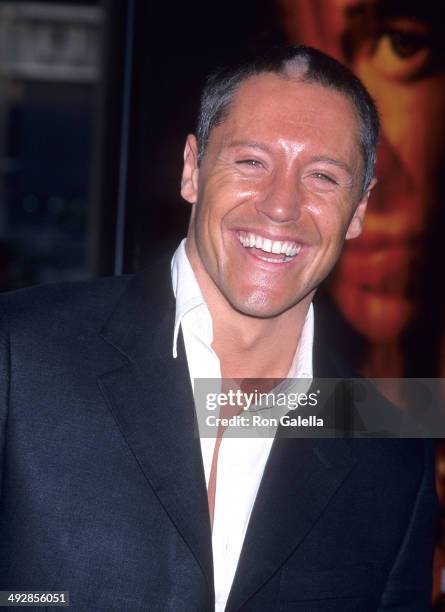 Actor Max Ryan attends the "Kiss of the Dragon" Century City Premiere on June 25, 2001 at Loews Cineplex Century Plaza Theatres in Century City,...