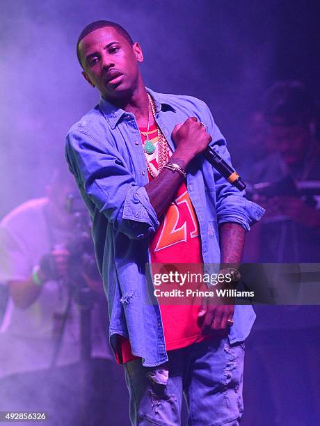 Fabolous performs at The Tabernacle on October 8, 2015 in Atlanta, Georgia.