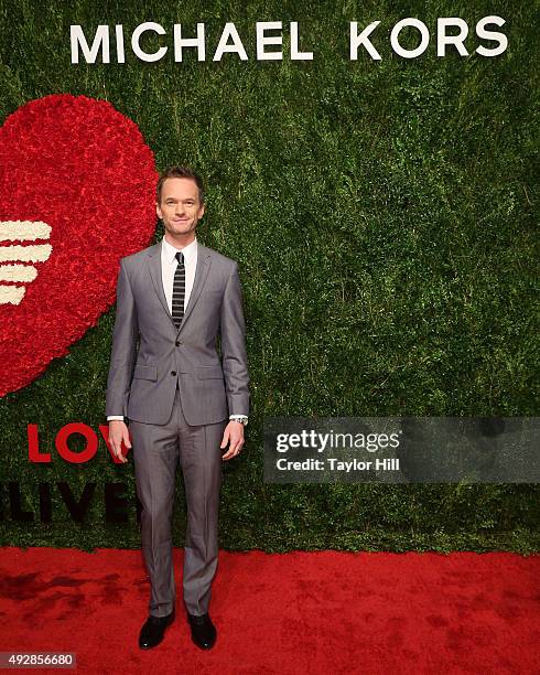 Actor Neil Patrick Harris attends the 2015 God's Love WE Deliver Golden Heart Awards at Spring Studios on October 15, 2015 in New York City.