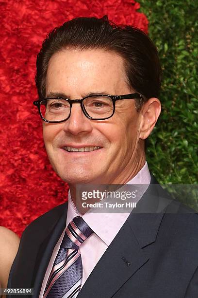 Actor Kyle MacLachlan attends the 2015 God's Love WE Deliver Golden Heart Awards at Spring Studios on October 15, 2015 in New York City.
