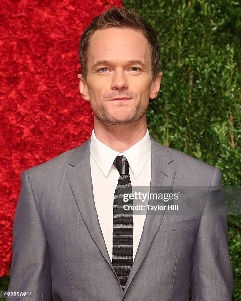 Actor Neil Patrick Harris attends the 2015 God's Love WE Deliver Golden Heart Awards at Spring Studios on October 15, 2015 in New York City.