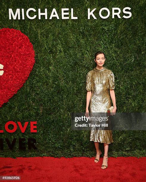 Fei Fei Sun attends the 2015 God's Love WE Deliver Golden Heart Awards at Spring Studios on October 15, 2015 in New York City.