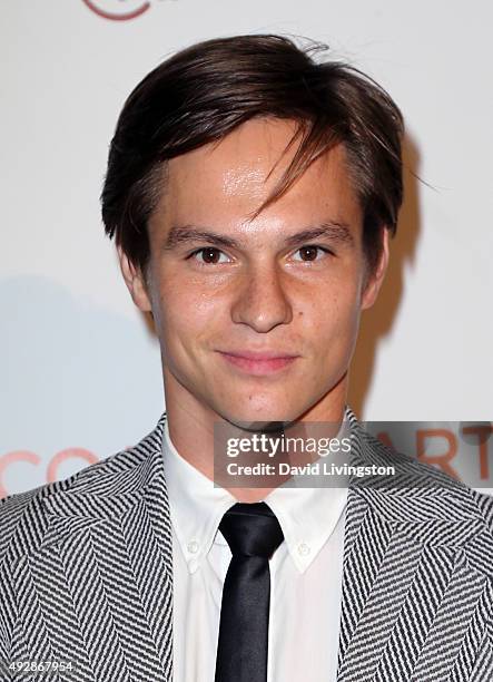 Actor Mark L. Young attends the CoachArt 2015 Gala of Champions at The Beverly Hilton Hotel on October 15, 2015 in Beverly Hills, California.