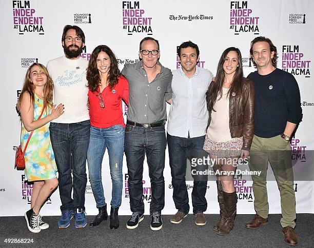 Mae Whitman, Martin Starr, Michaela Watkins, Clark Gregg, Fred Savage, Catherine Reitman and Richard Speight Jr. Perform at the Film Independent Live...
