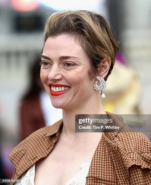 Actress Camilla Rutherford on set of "Palm Dog" during the 67th Annual Cannes Film Festival on May 22, 2014 in Cannes, France.