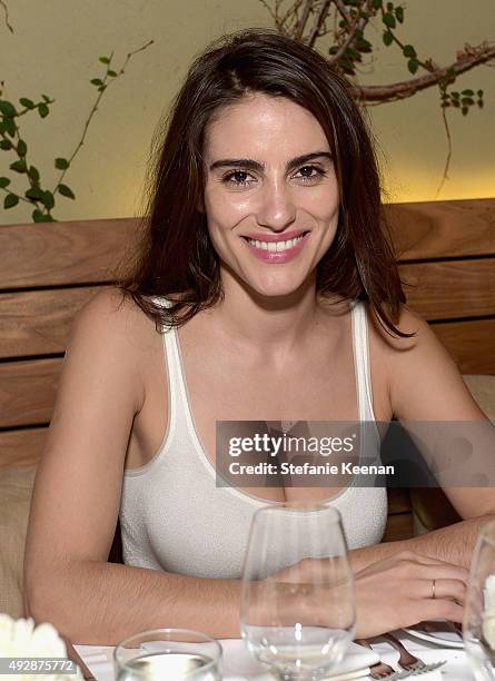 Actress Luisa Moraes attends The Apartment by The Line LA opening on October 15, 2015 in Los Angeles, California.