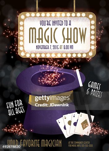 Magic Show Background Pattern Magic Show Background Magic Show Background Stock Photos, Images And