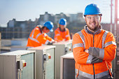 air conditioning engineer portrait
