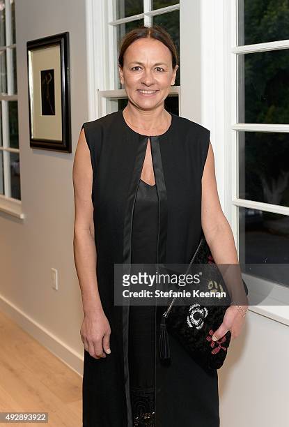 Stylist Marjan Malakpour attends The Apartment by The Line LA opening on October 15, 2015 in Los Angeles, California.