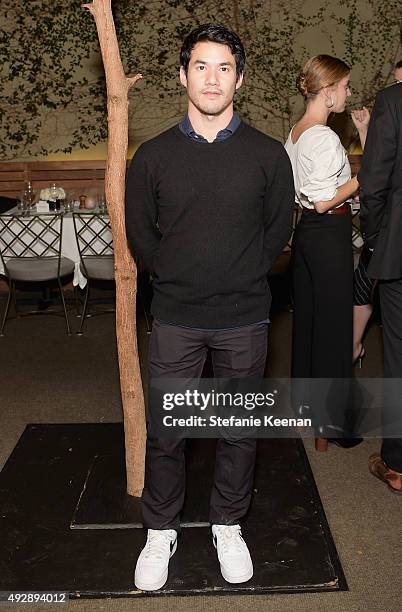 Designer Joseph Altuzarra attends The Apartment by The Line LA opening on October 15, 2015 in Los Angeles, California.