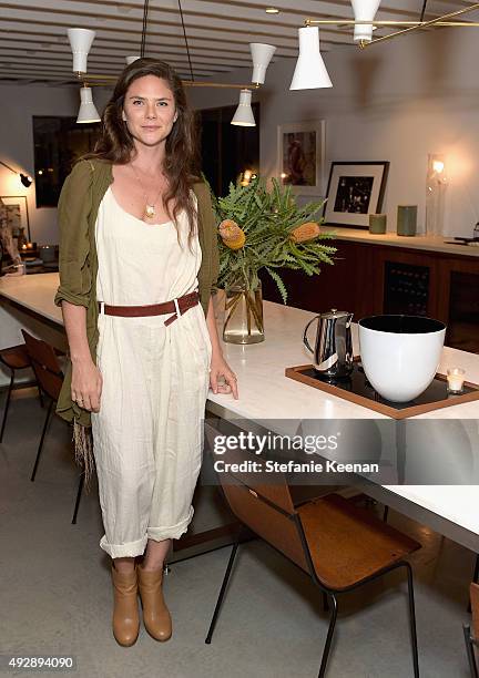 Amanda Chantal Bacon attends The Apartment by The Line LA opening on October 15, 2015 in Los Angeles, California.