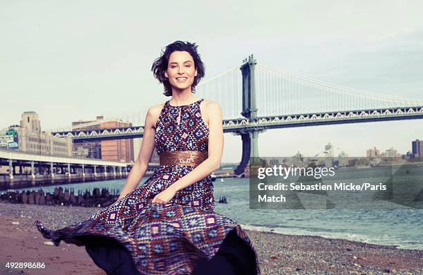 Model and actor Loan Chabanol is photographed for Paris Match on November 8, 2014 in New York City.