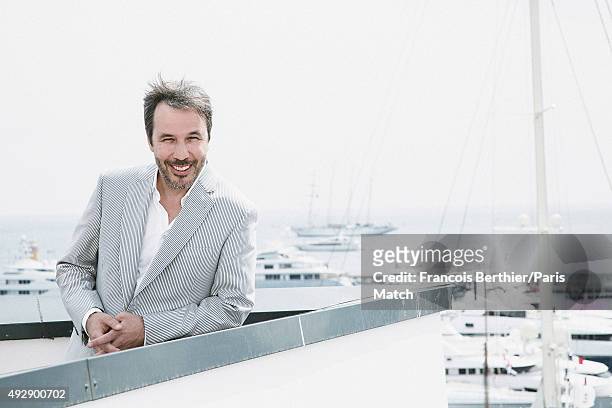 Film director Denis Villeneuve is photographed for Paris Match on May 19, 2015 in Cannes, France.