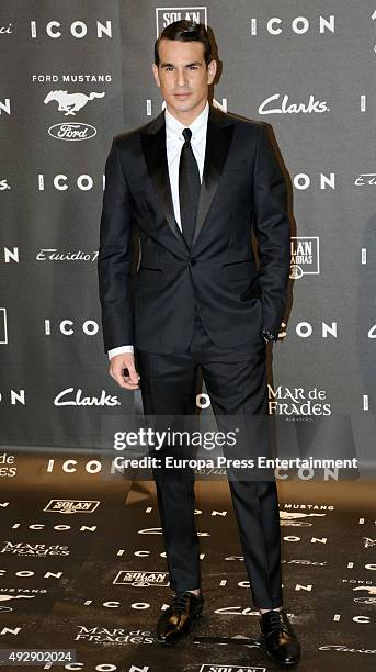 Jose Mari Manzanares attends fashion 'ICON Awards, Men of the Year' on October 15, 2015 in Madrid, Spain.